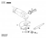 Bosch 0 601 856 B03 Gws 26-230 Bv Angle Grinder 230 V / Eu Spare Parts